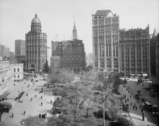Newspaper Row, Park Row, New York City